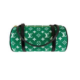 Louis Vuitton Green Monogram Towelling Papillon Bag