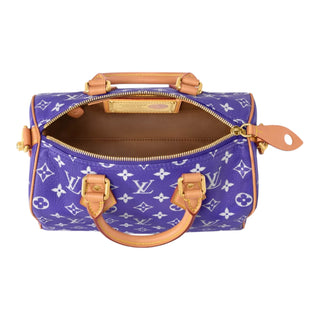 Louis Vuitton Speedy P9 Bandoulière 40 Amethyst Purple Calf Leather Bag
