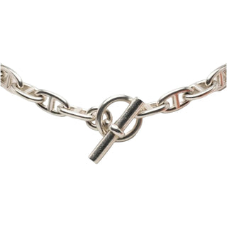 Hermès Chaine d'Ancre GM Sterling Silver Necklace