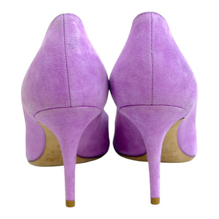 Christian Dior Lilac Suede Pointed Toe Stiletto Pumps Heels