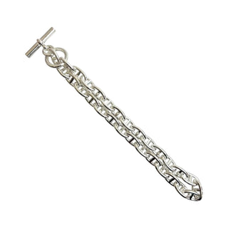Hermès Chaine d'Ancre GM Sterling Silver Necklace