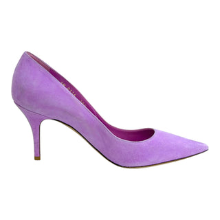 Christian Dior Lilac Suede Pointed Toe Stiletto Pumps Heels