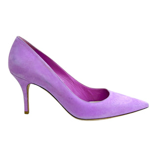 Christian Dior Lilac Suede Pointed Toe Stiletto Pumps Heels
