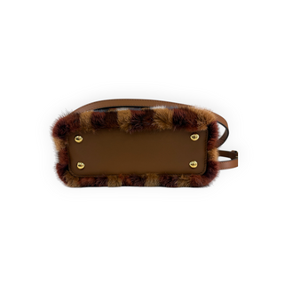 Louis Vuitton Multicolor Fur Capucines Mini Bag