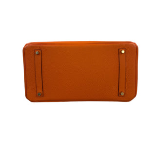 Hermès Feu Birkin 35 Togo Leather Gold Hardware