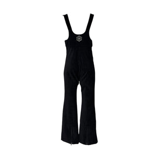 Chanel Black Corduroy CC Jumpsuit