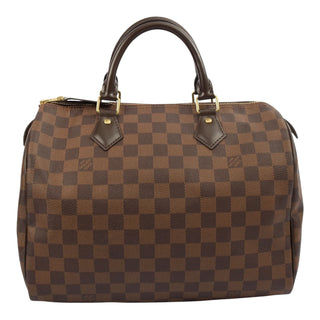 Louis Vuitton Damier Ébène Speedy 30 Handbag