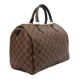Louis Vuitton Damier Ébène Speedy 30 Handbag