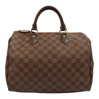 Louis Vuitton Damier Ébène Speedy 30 Handbag