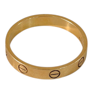 Cartier Love 18K Yellow Gold Ring Size 61