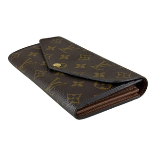 Louis Vuitton Monogram Canvas Sarah Long Wallet