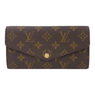 Louis Vuitton Monogram Canvas Sarah Long Wallet