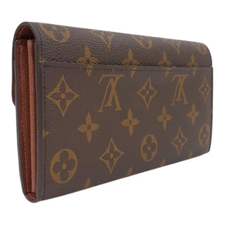 Louis Vuitton Monogram Canvas Sarah Long Wallet