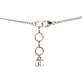 Chanel Black Camera CC Pendant Necklace Gold
