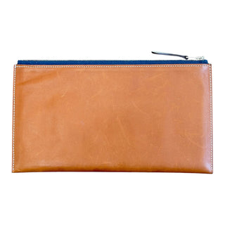 Hermès Rooroo Tiger Pouch Barenia & Epsom Calfskin Clutch Palladium Hardware