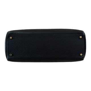Hermès Kelly 35 Retourne Black Togo Leather Gold Hardware Shoulder Bag