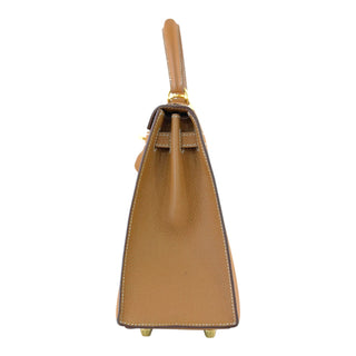 Hermès Kelly 25  Gold Veau Epsom Leather Top Handle Bag
