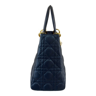Christian Dior Medium Lady Dior Cannage Lambskin Bag