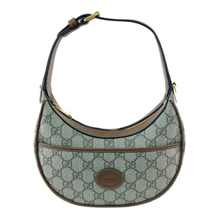 Gucci Ophidia Mini GG Shoulder Bag Beige/Ebony Canvas
