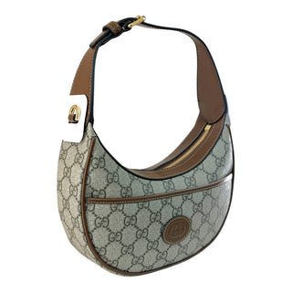 Gucci Ophidia Mini GG Shoulder Bag Beige/Ebony Canvas