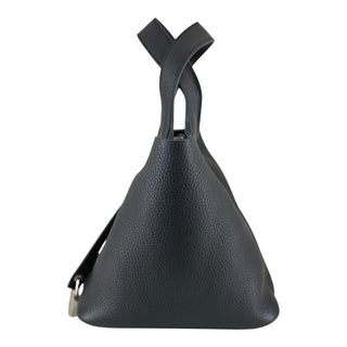 Hermès Picotin Lock 18 Noir Clemence Leather Handbag