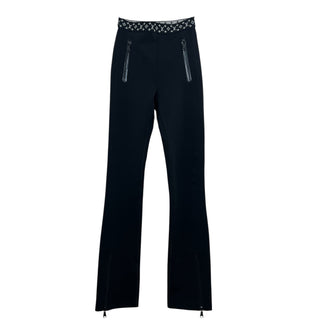 Louis Vuitton Black Flight Mode Monogram Trim High Waist Leggings