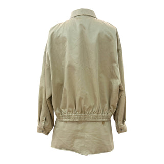 Miu Miu Beige Cropped Jacket & Skirt Co-Ord Set