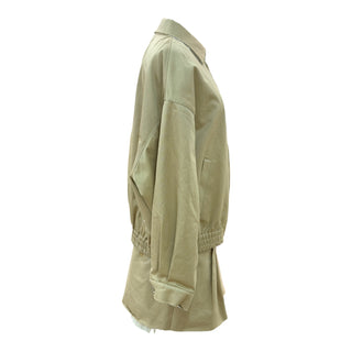 Miu Miu Beige Cropped Jacket & Skirt Co-Ord Set