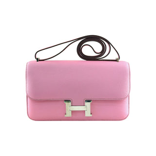 Hermès Constance Elan Mauve Sylvestre Epsom Palladium Hardware