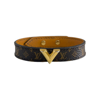 Louis Vuitton Monogram Canvas Essential V Bracelet