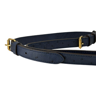 Louis Vuitton Capucines Mini Blue Denim Tweed Crocodile Handle