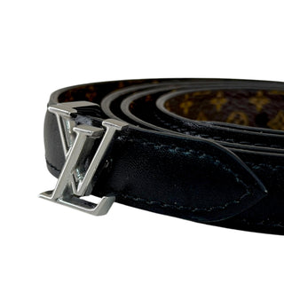 Louis Vuitton LV Initiales Black Slim Belt
