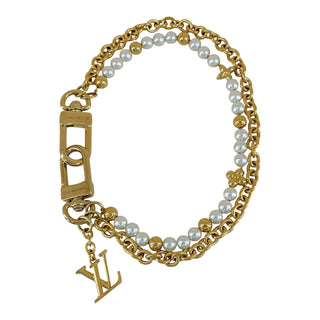 Louis Vuitton Pearl & Chain Bag Charm