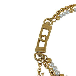 Louis Vuitton Pearl & Chain Bag Charm
