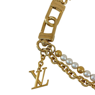 Louis Vuitton Pearl & Chain Bag Charm