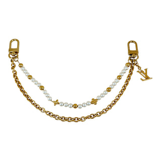 Louis Vuitton Pearl & Chain Bag Charm