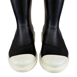 Chanel Wellington Boots Black & White