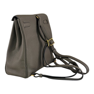 Hermès Kelly Ado Backpack Etoupe Togo Leather with Gold Hardware