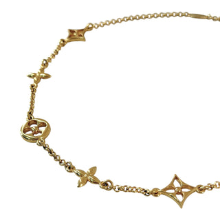 Louis Vuitton Monogram Flower Choker Necklace