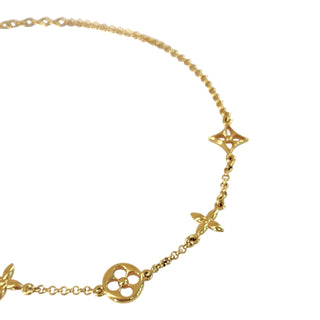 Louis Vuitton Monogram Flower Choker Necklace