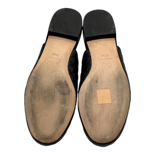 Chanel Bicolour Quilted Lambskin Slingback Oxford Shoes