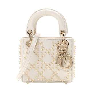 Christian Dior Mini Lady Dior Studded Bag