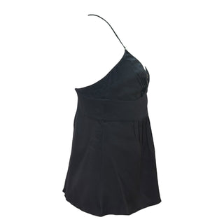 Chanel Black Silk Camisole Top