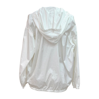 Hermès White Hooded Lightweight Jacket