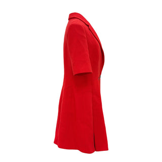 Christian Dior Red Wool Blazer Dress