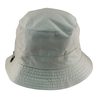 Hermès Canvas Bucket Hat with Leather Zip Detail