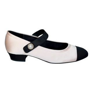 Chanel Pearl Mary Jane Ballet Flats