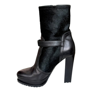 Christian Dior Buckled Platform Ankle Boots