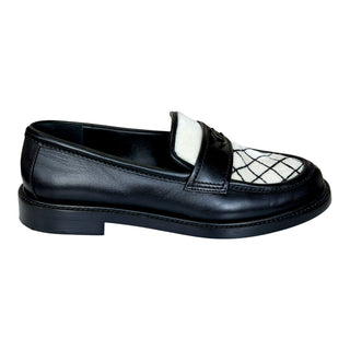 Chanel Shearling CC Loafers