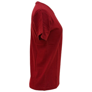 Balenciaga Red BB Laurel Logo T-Shirt Cotton Crew Neck